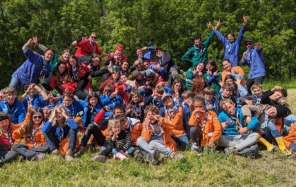 1400 jeunes Scouts et Guides de France à Cussac-Fort-Médoc