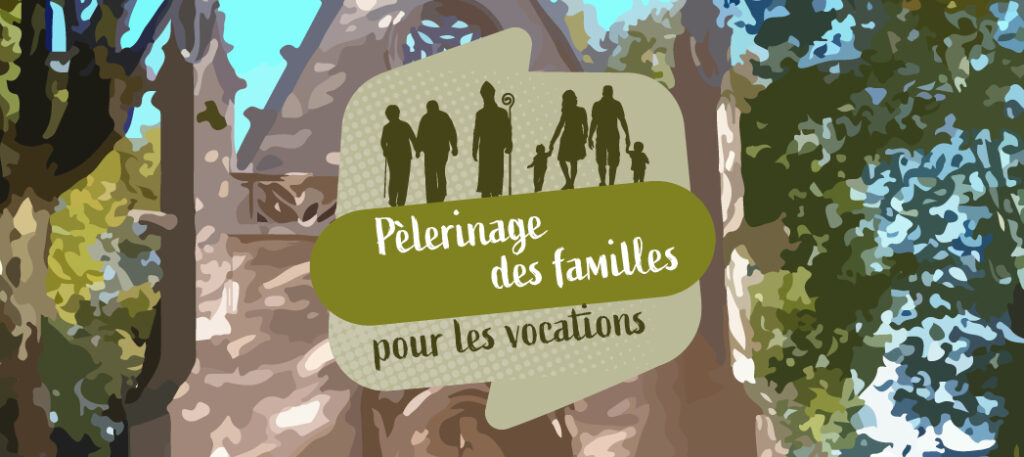 Visuel pèlerinage des familles pour les vocations