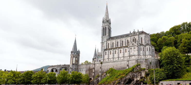 Photo du sanctuaire de Lourdes